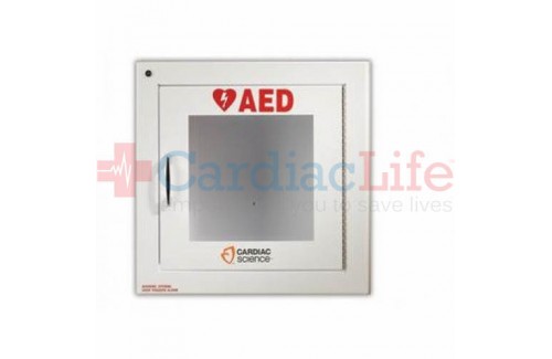 Cardiac Science Standard Size AED Cabinet with Audible Alarm